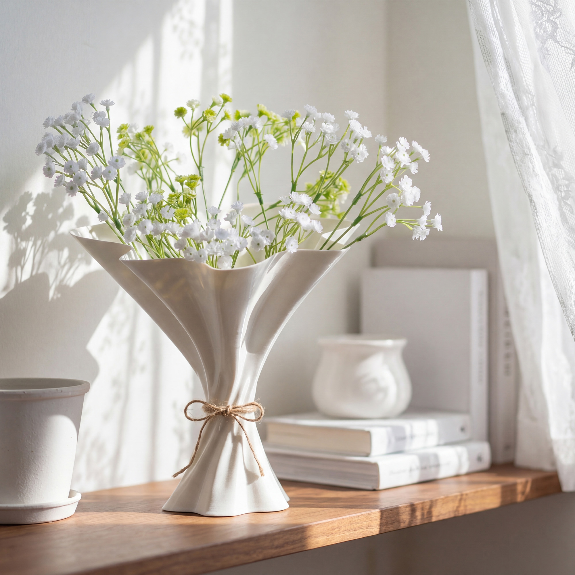 Sceneryvase(シナリーベース) 動物をモチーフにした磁器製のフラワー